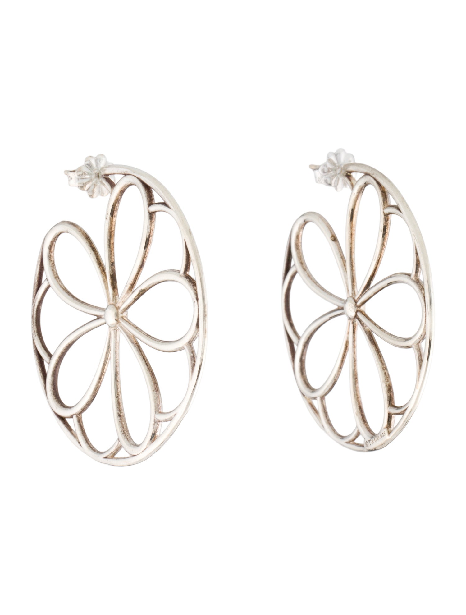 Tiffany & Co. Garden Petals Hoop Earrings