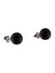 Tiffany & Co. Onyx Ball Stud Earrings