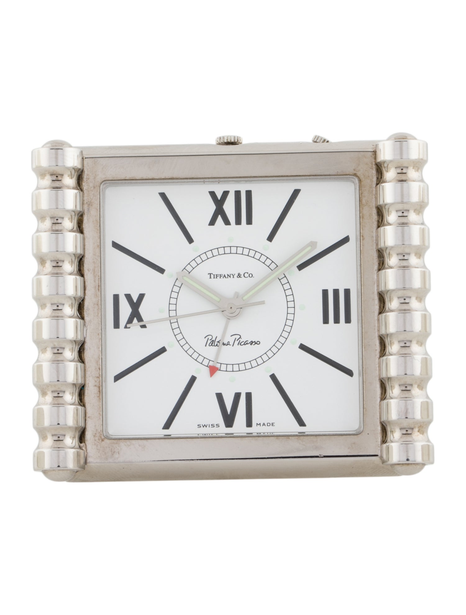 Tiffany & Co. Paloma Picasso Groove Alarm Travel Clock