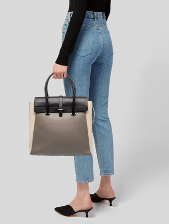 Tiffany & Co. Leather Top Handle Bag