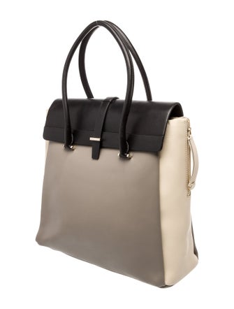 Tiffany & Co. Leather Top Handle Bag