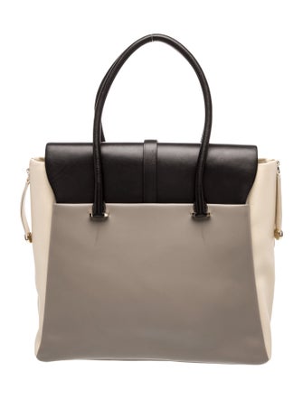 Tiffany & Co. Leather Top Handle Bag