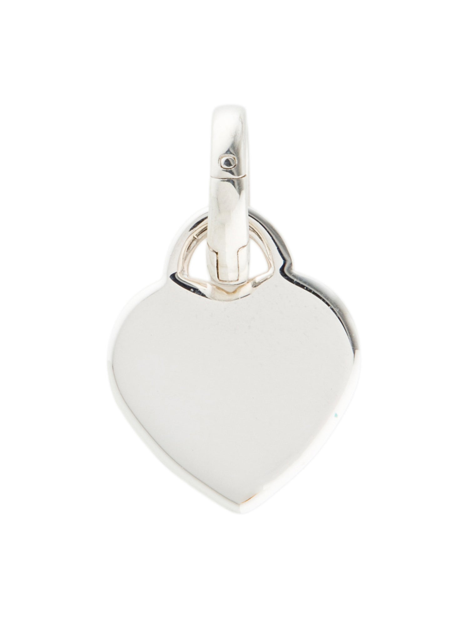 Tiffany & Co. Heart Tag Clasp Link Charm
