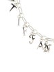 Tiffany & Co. Enamel Love Notes Logo Charm Bracelet