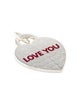 Tiffany & Co. Enamel 'Love You' Heart Tag Pendant