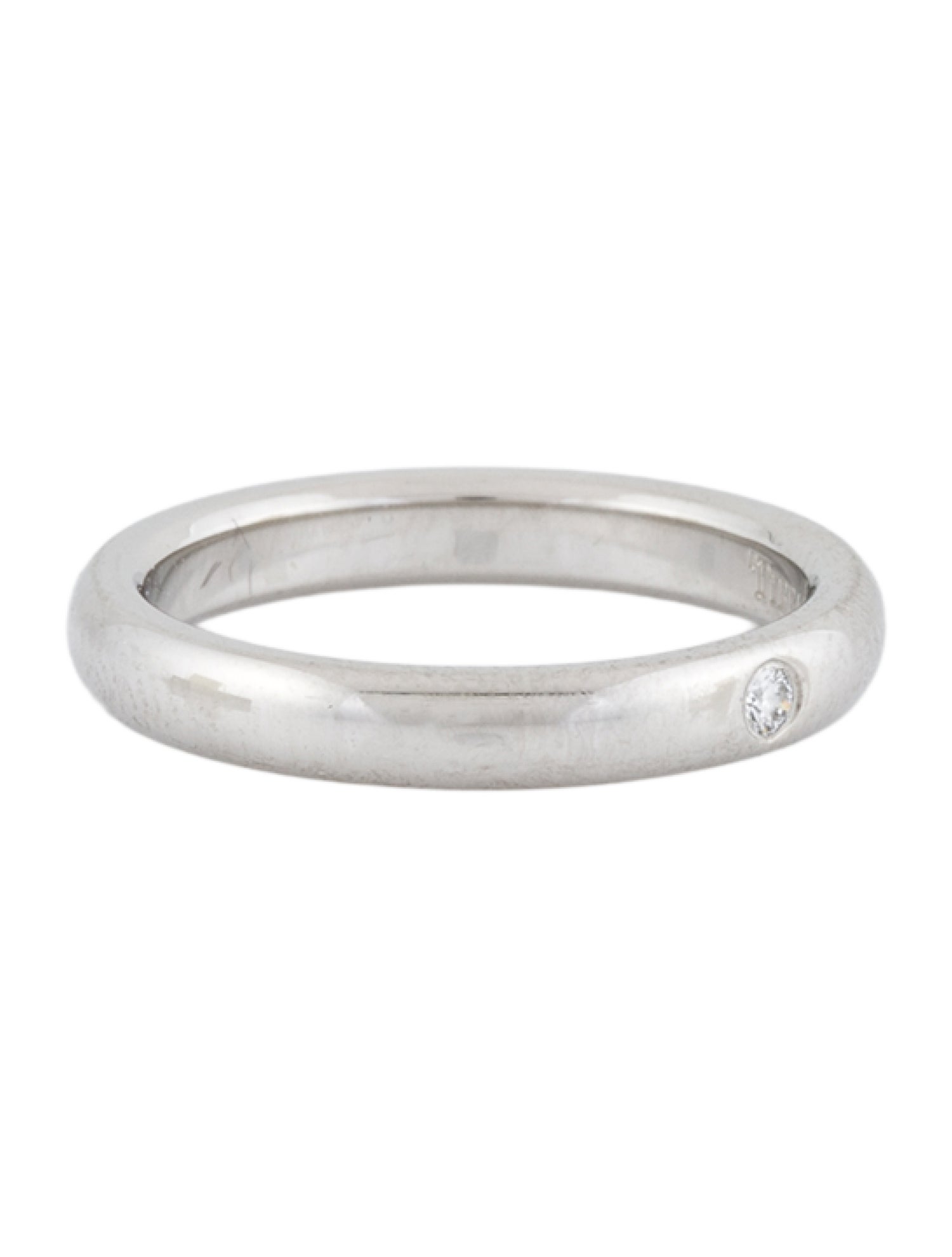 Tiffany & Co. Platinum Diamond Band Ring