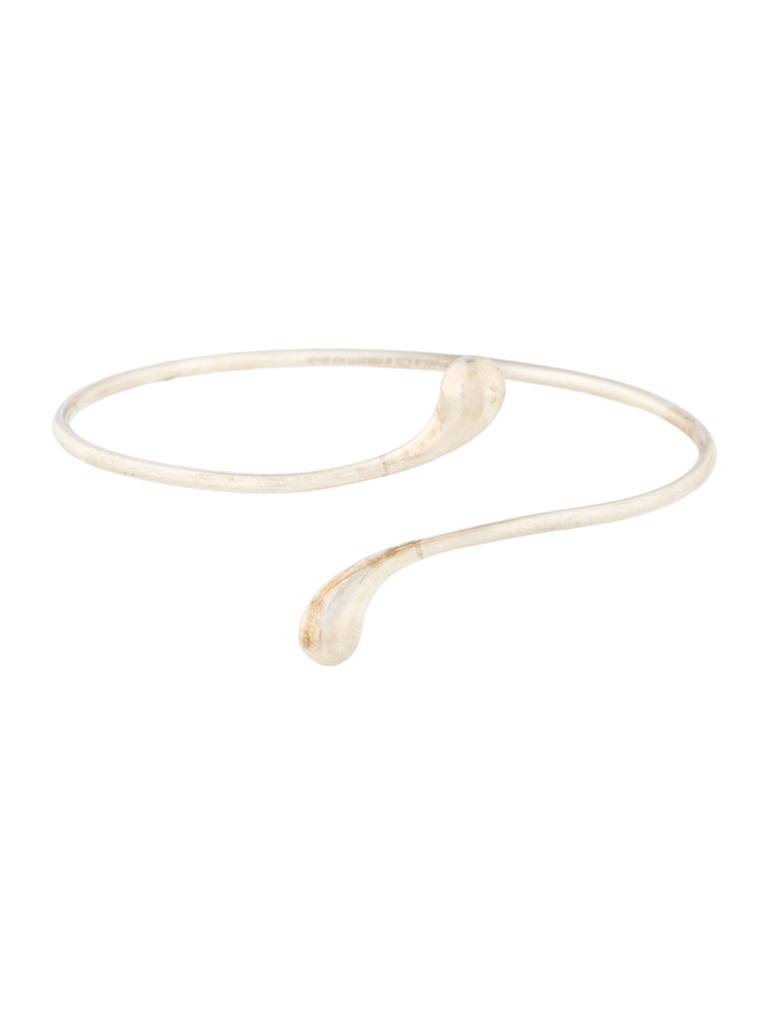 Tiffany & Co. Elsa Peretti Elongated Drop Bangle