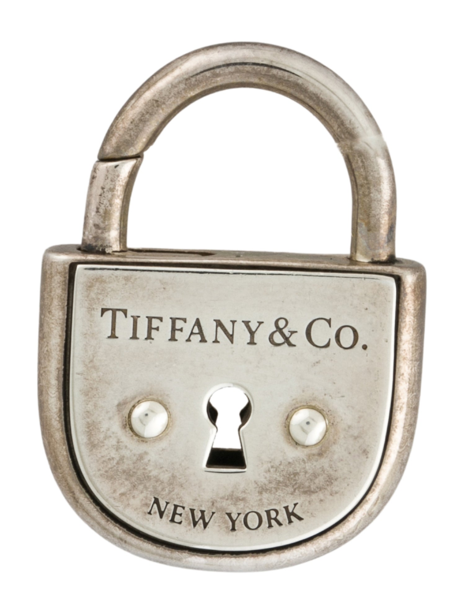Tiffany & Co. Padlock Charm Pendant