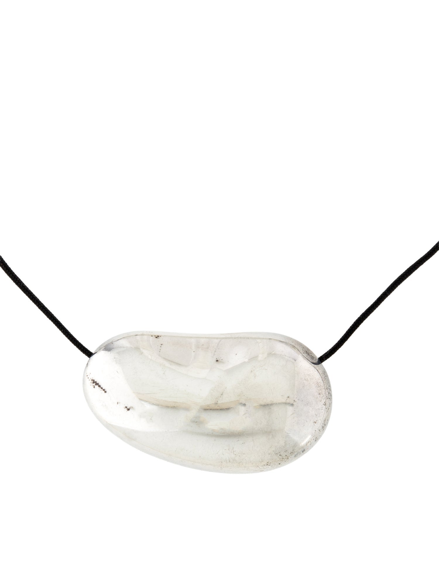 Tiffany & Co. Large Bean Design Pendant Necklace