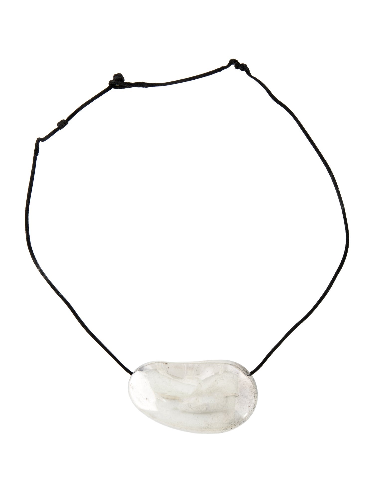 Tiffany & Co. Large Bean Design Pendant Necklace