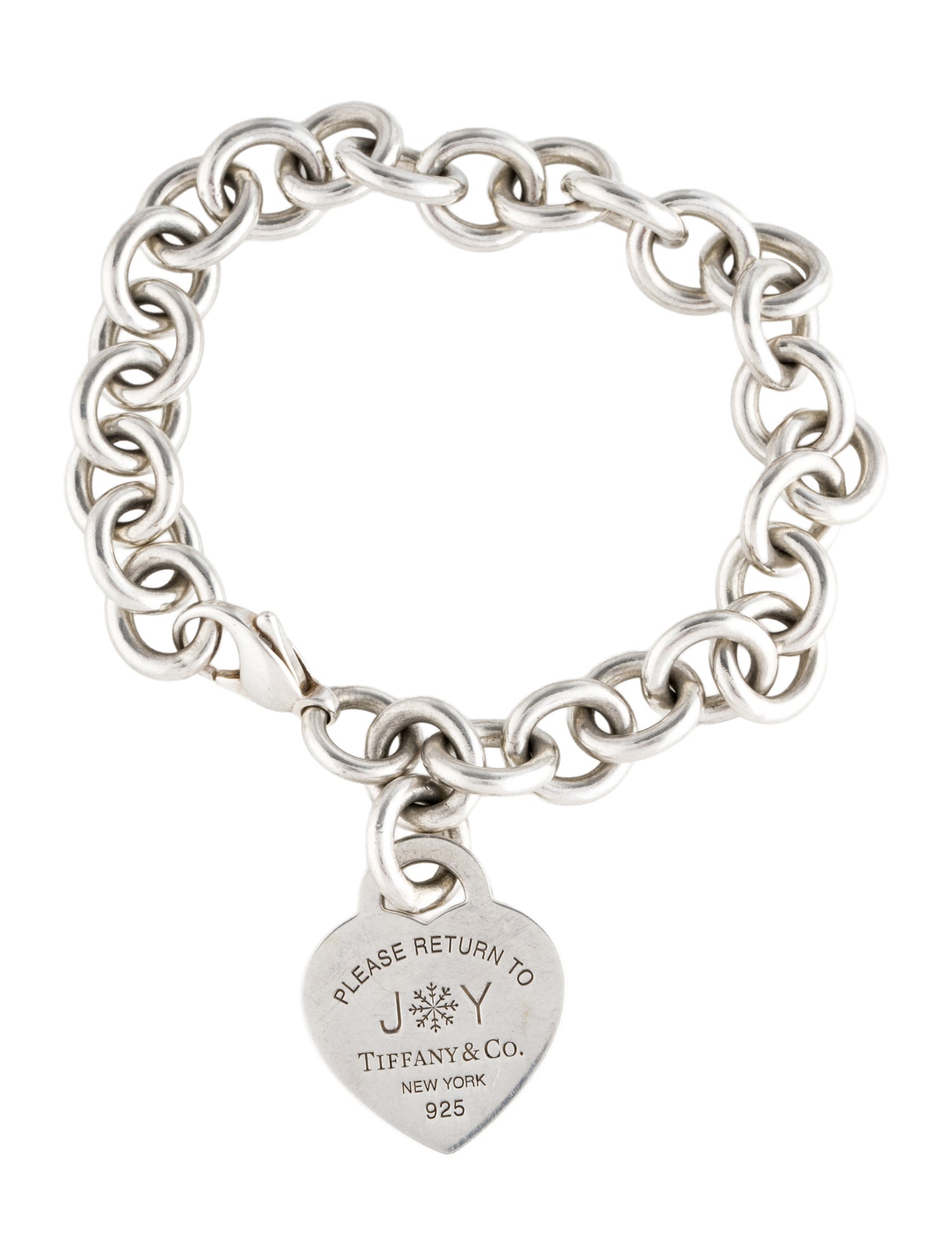 Tiffany & Co. Joy Heart Tag Bracelet