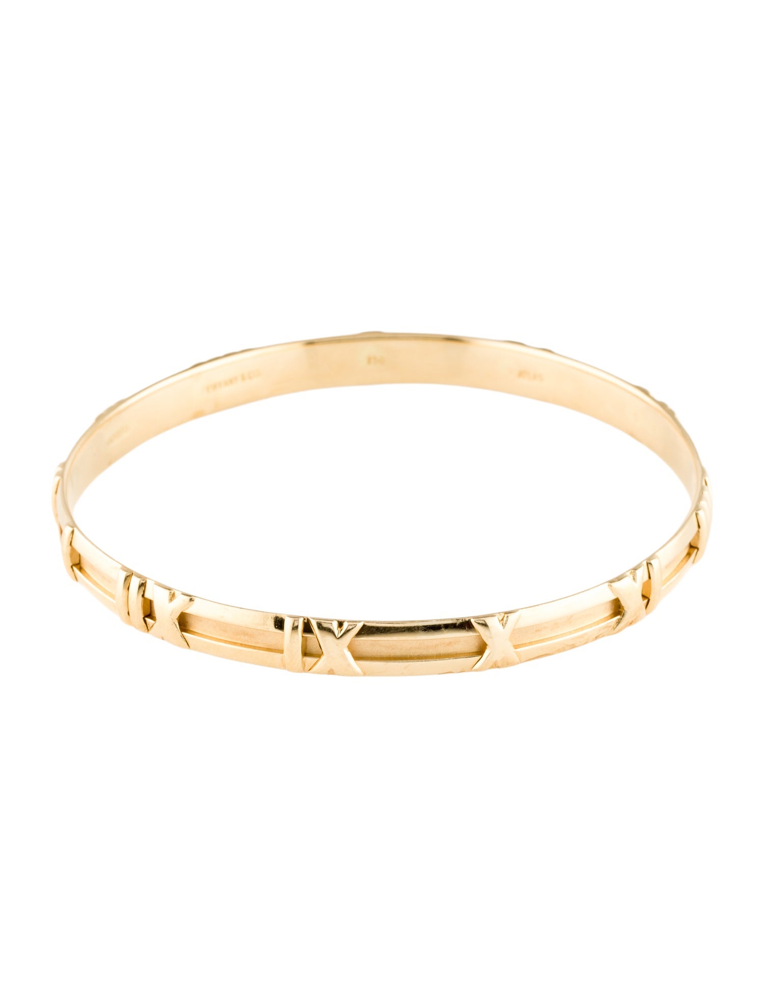 Tiffany & Co. Vintage 18K Atlas Bangle