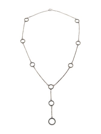 Tiffany & Co. Circle Link Lariat Necklace