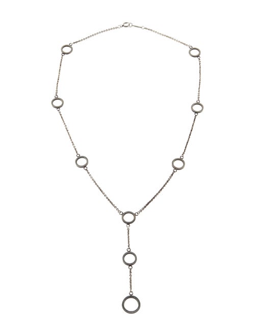 Tiffany & Co. Circle Link Lariat Necklace
