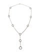 Tiffany & Co. Circle Link Lariat Necklace