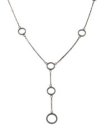 Tiffany & Co. Circle Link Lariat Necklace
