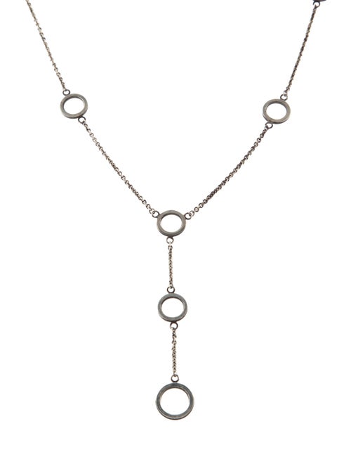 Tiffany & Co. Circle Link Lariat Necklace