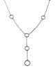 Tiffany & Co. Circle Link Lariat Necklace