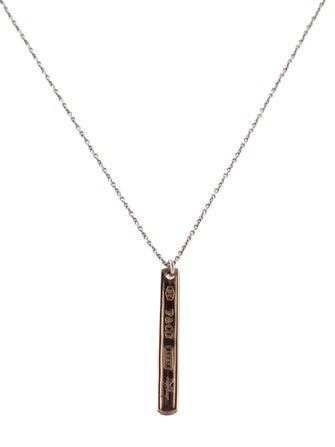 Tiffany & Co. Two-Tone 1837™ Bar Pendant Necklace