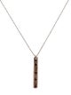 Tiffany & Co. Two-Tone 1837™ Bar Pendant Necklace