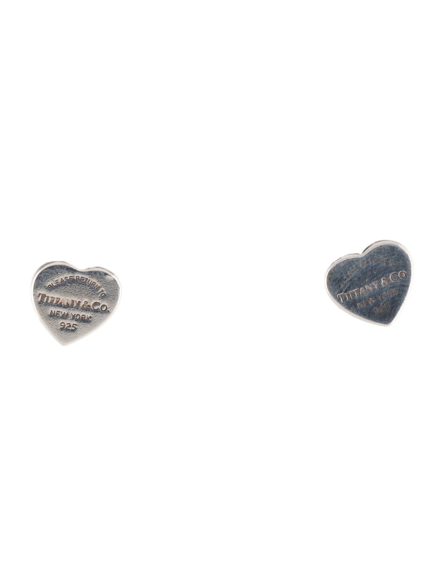 Tiffany & Co. Heart Tag Stud Earrings