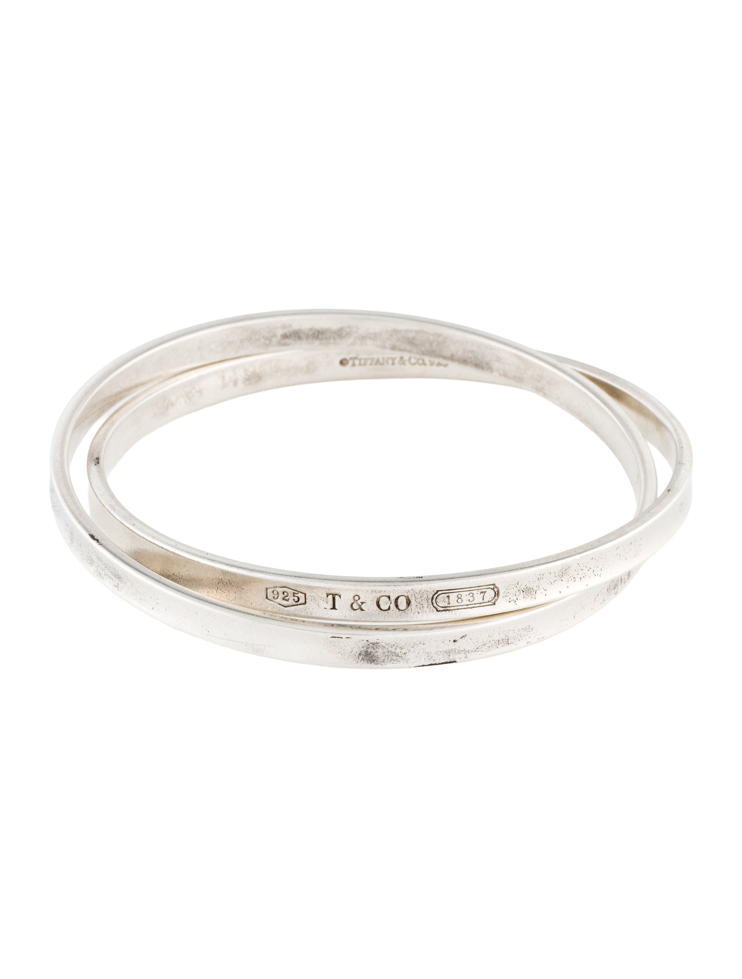 Tiffany & Co. 1837 Interlocking Circles Bangle