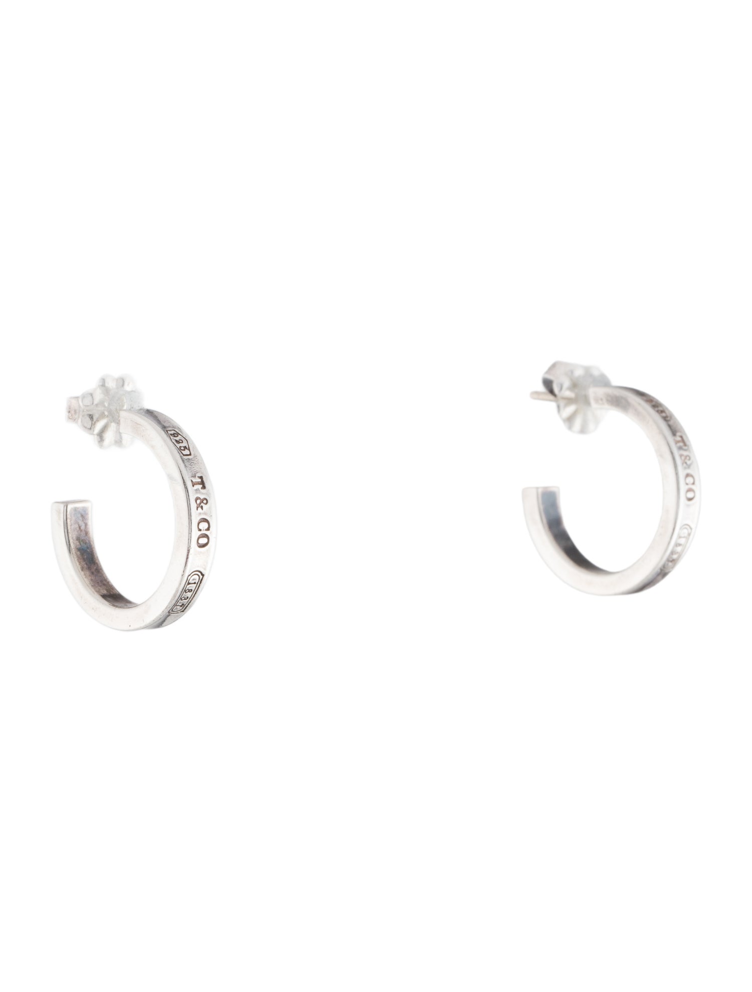 Tiffany & Co. Tiffany 1837 Hoop Earrings