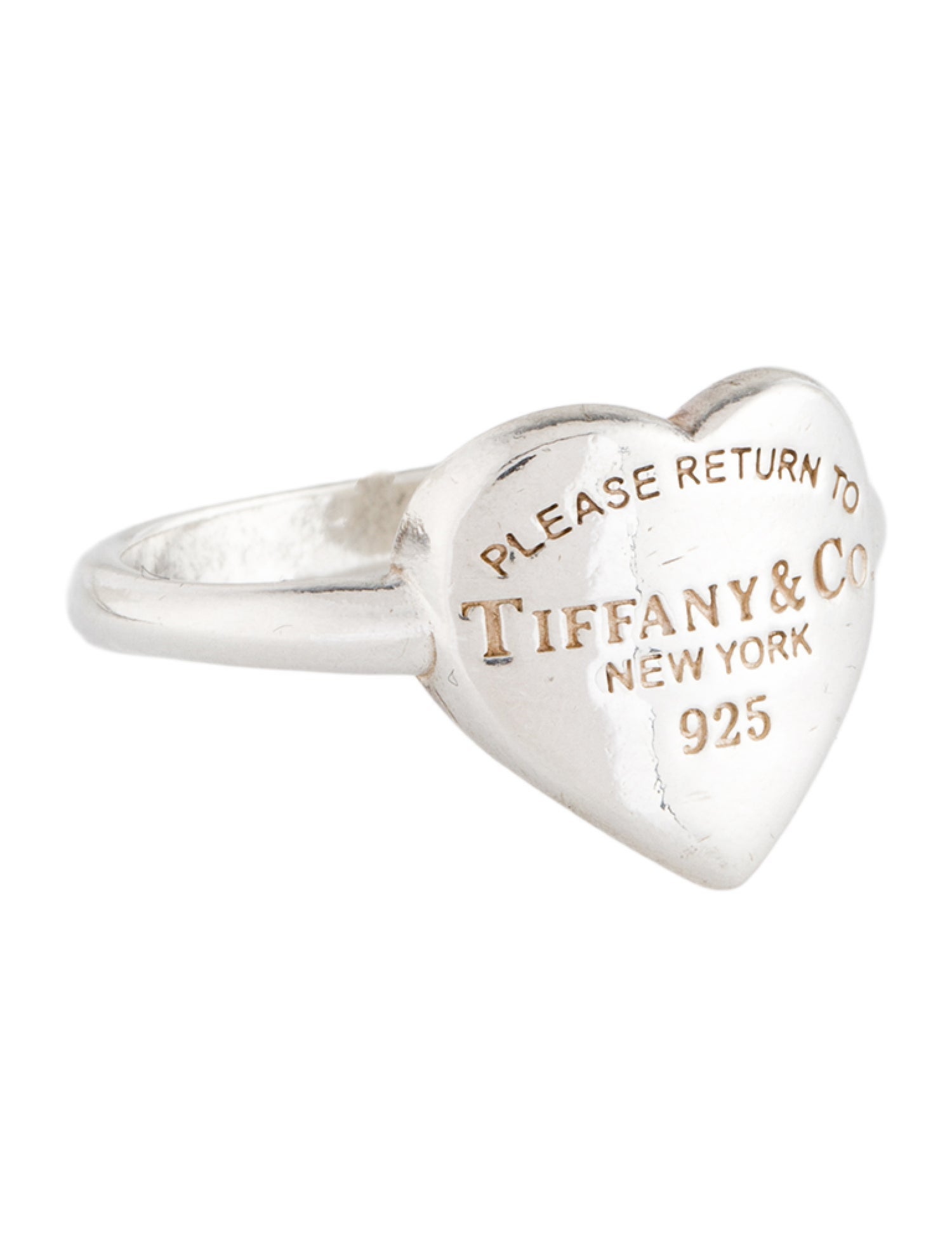 Tiffany & Co. Heart Tag Signet Ring