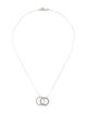 Tiffany & Co. Interlocking Circles Pendant Necklace