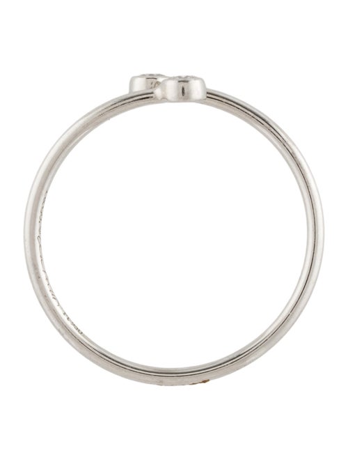 Tiffany & Co. Platinum Diamond Hoop Cocktail Ring