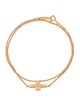 Tiffany & Co. 18K Double T Chain Bracelet