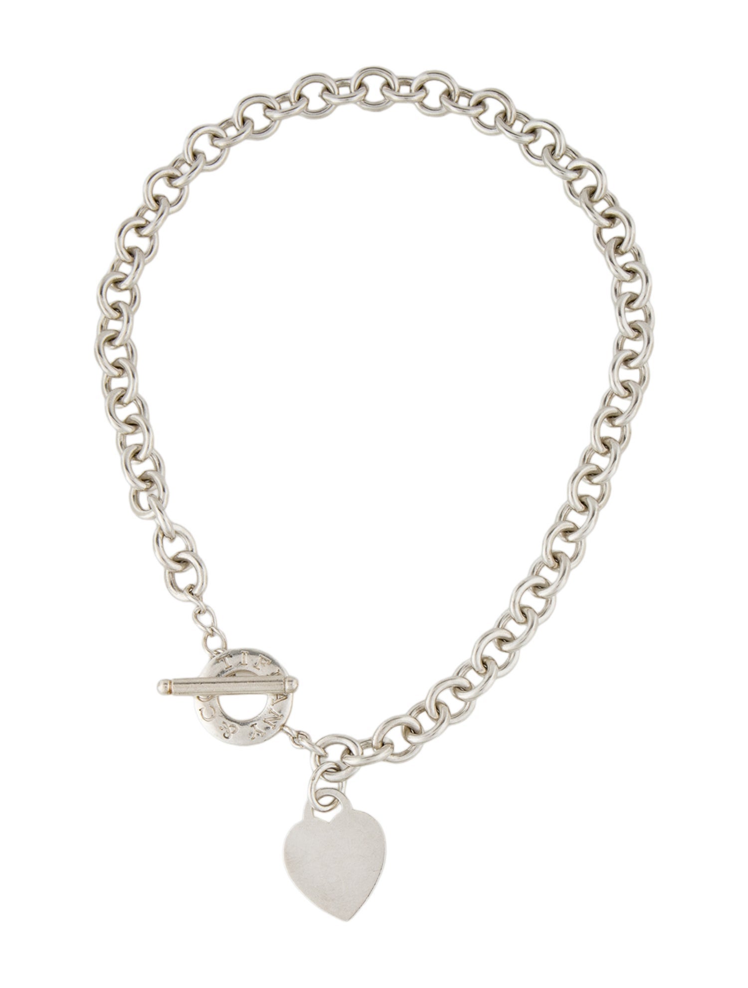 Tiffany & Co. Heart Tag Toggle Necklace