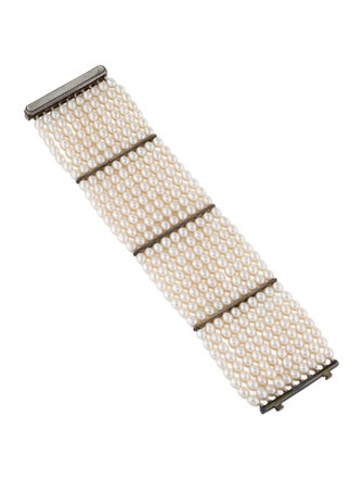 Tiffany & Co. Pearl Ziegfeld 10-Row Bracelet