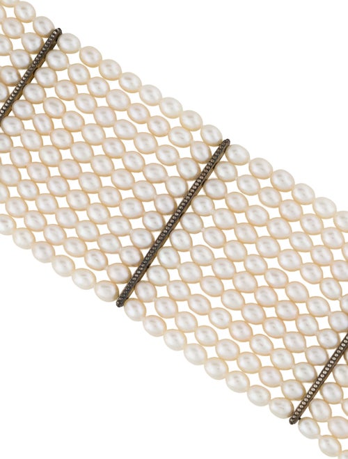 Tiffany & Co. Pearl Ziegfeld 10-Row Bracelet