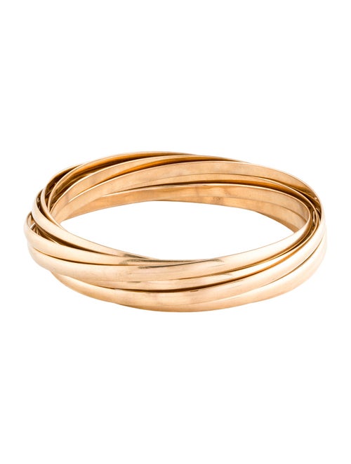 Tiffany & Co. 18K Paloma's Melody 9-Bangle Rolling Bracelet