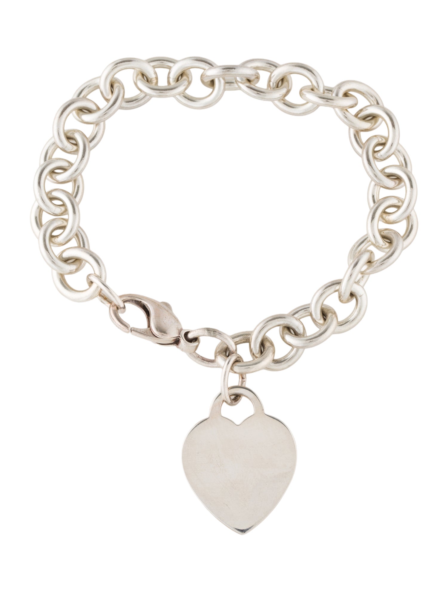 Tiffany & Co. Heart Tag Charm Bracelet