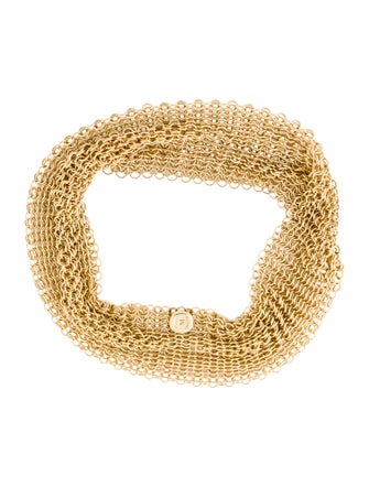 Tiffany & Co. 18K Mesh Elsa Peretti Bracelet