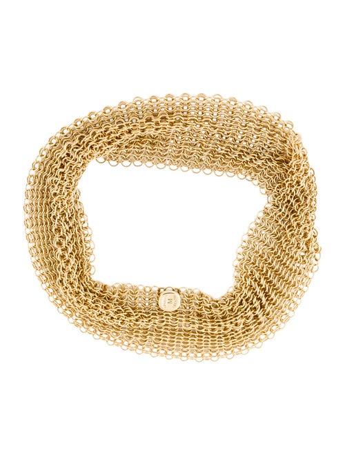 Tiffany & Co. 18K Mesh Elsa Peretti Bracelet
