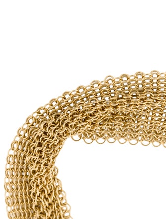 Tiffany & Co. 18K Mesh Elsa Peretti Bracelet