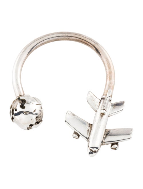 Tiffany & Co. Silver-Tone Metal Keychain