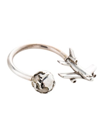 Tiffany & Co. Silver-Tone Metal Keychain