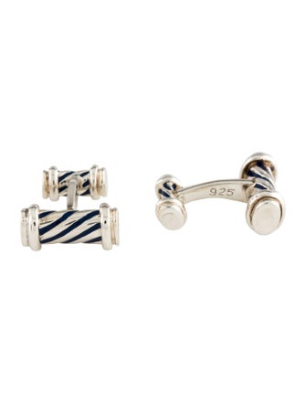 Tiffany & Co. Vintage Enamel Cufflinks