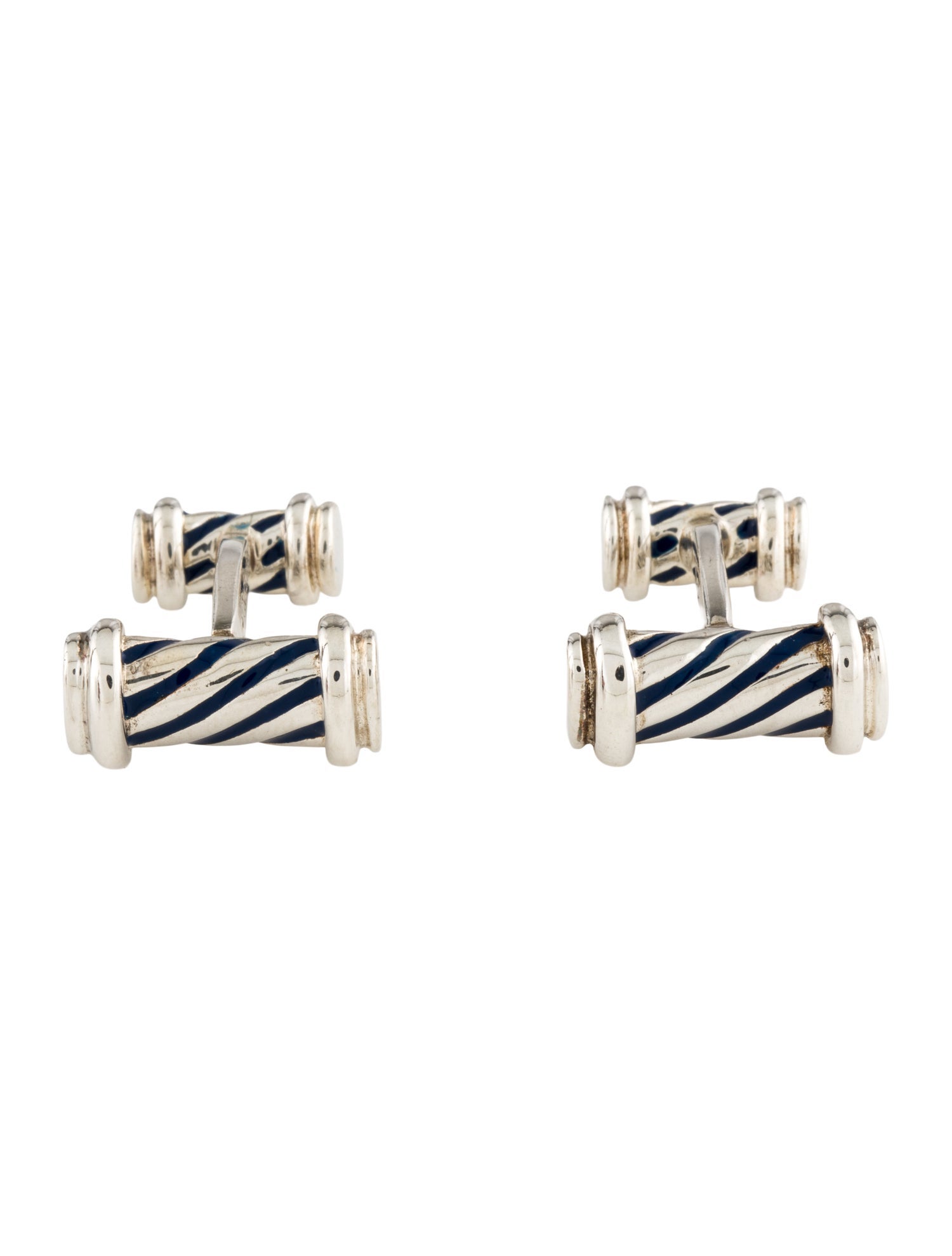 Tiffany & Co. Vintage Enamel Cufflinks