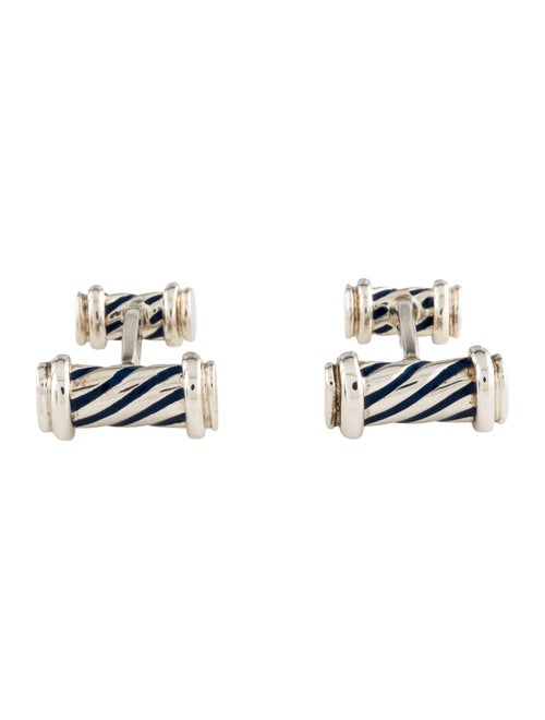 Tiffany & Co. Vintage Enamel Cufflinks