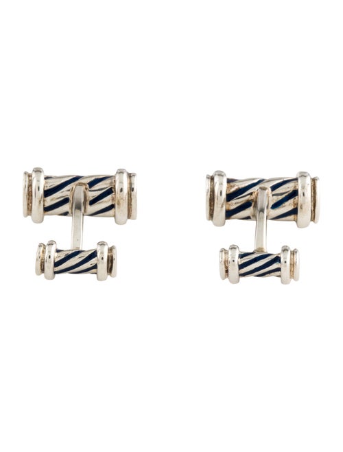 Tiffany & Co. Vintage Enamel Cufflinks
