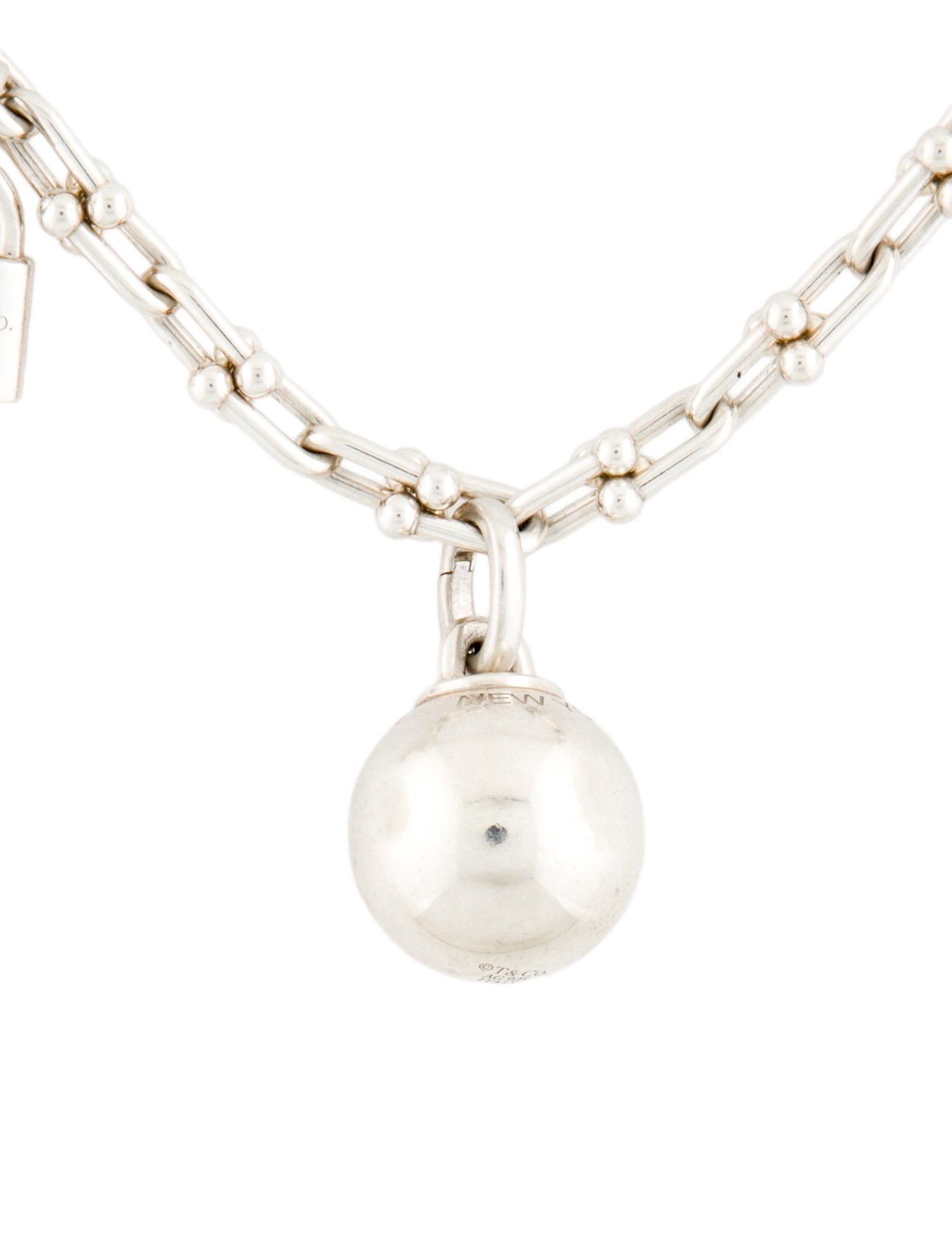 Tiffany & Co. Small Hardware Ball Necklace