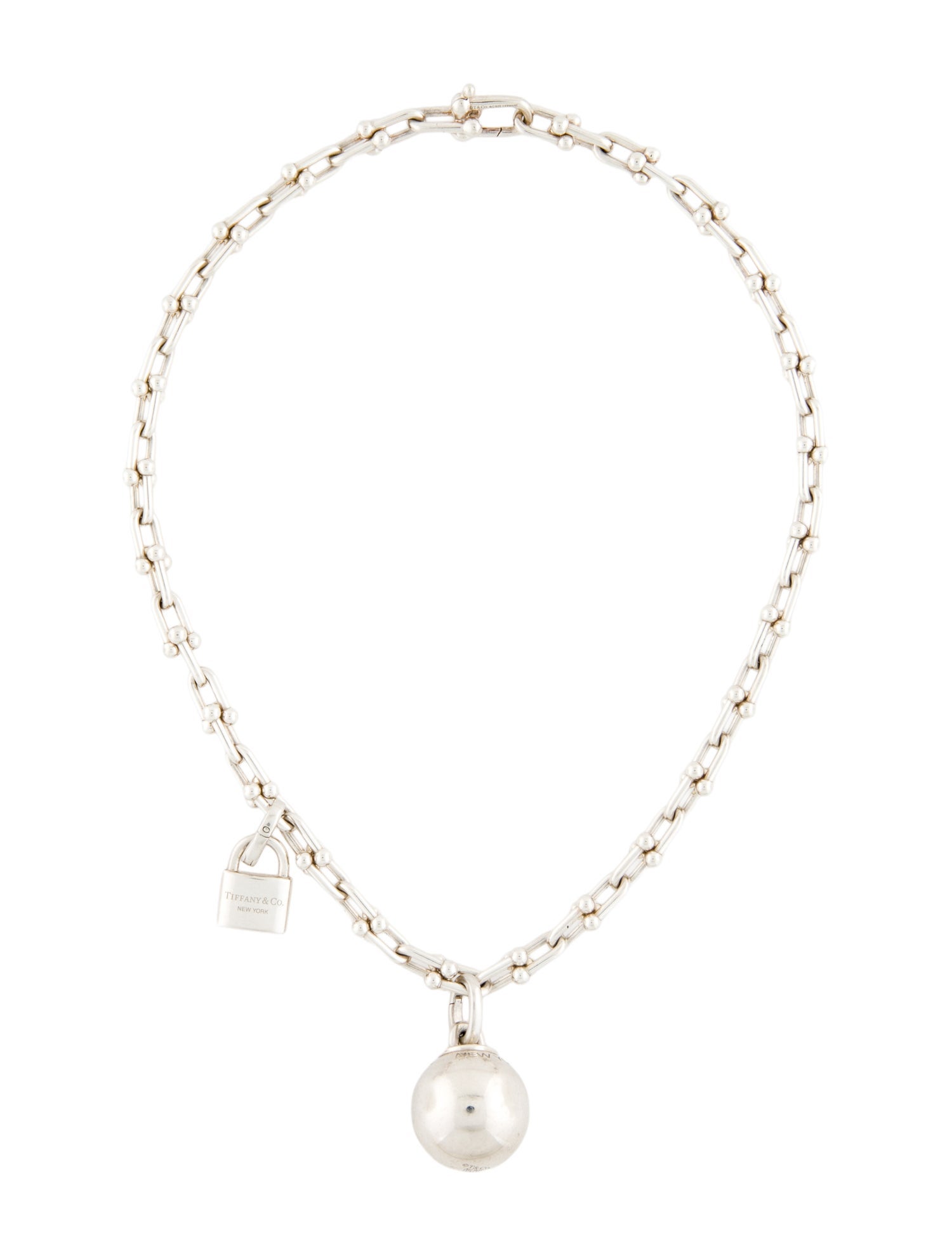 Tiffany & Co. Small Hardware Ball Necklace
