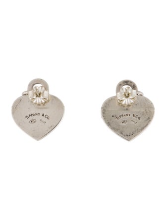 Tiffany & Co. Heart Lock & Key Earrings