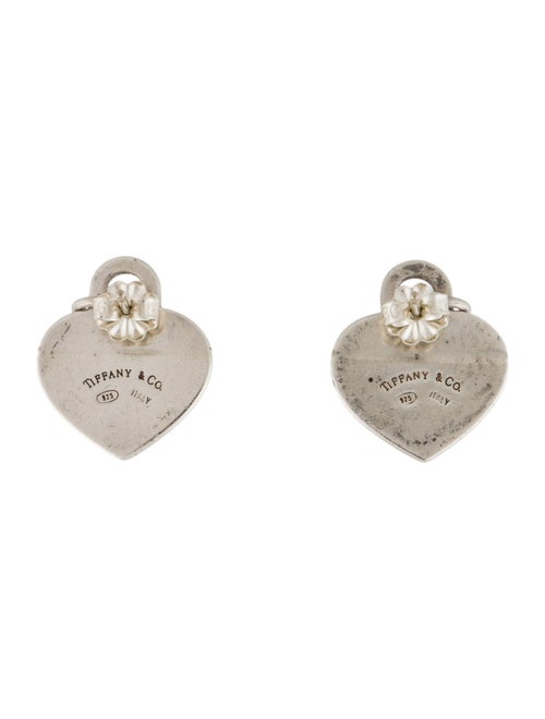 Tiffany & Co. Heart Lock & Key Earrings