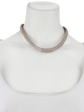 Tiffany & Co. Somerset Mesh Collar Necklace